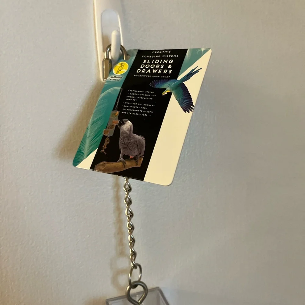 Pair of NWT large bird enrichment toys